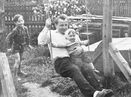 1961 Kurt mit seinen Kindern